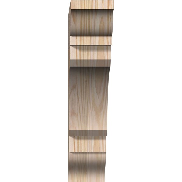 Legacy Traditional Smooth Bracket, Douglas Fir, 3 1/2W X 16D X 16H